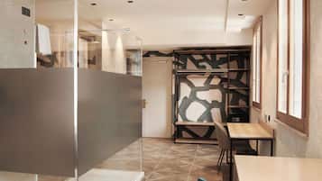 Luxury Double Room, Lake View | Living area | Heated floors