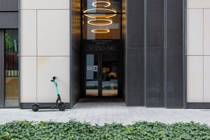 Fassade der Unterkunft