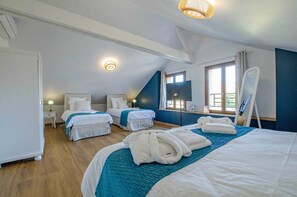 4 chambres, Wi-Fi, draps fournis