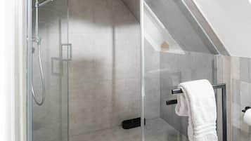 Shower, hair dryer