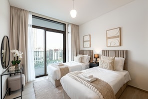 2 bedrooms, in-room safe, iron/ironing board, WiFi (surcharge)
