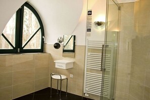 Shower, hair dryer - Rebecka Comfortable holiday residence (Glowe)