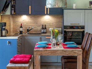 Fridge, oven, stovetop, dishwasher - Three-master house no. 3 (Breege, Ostsee, Rügen)
