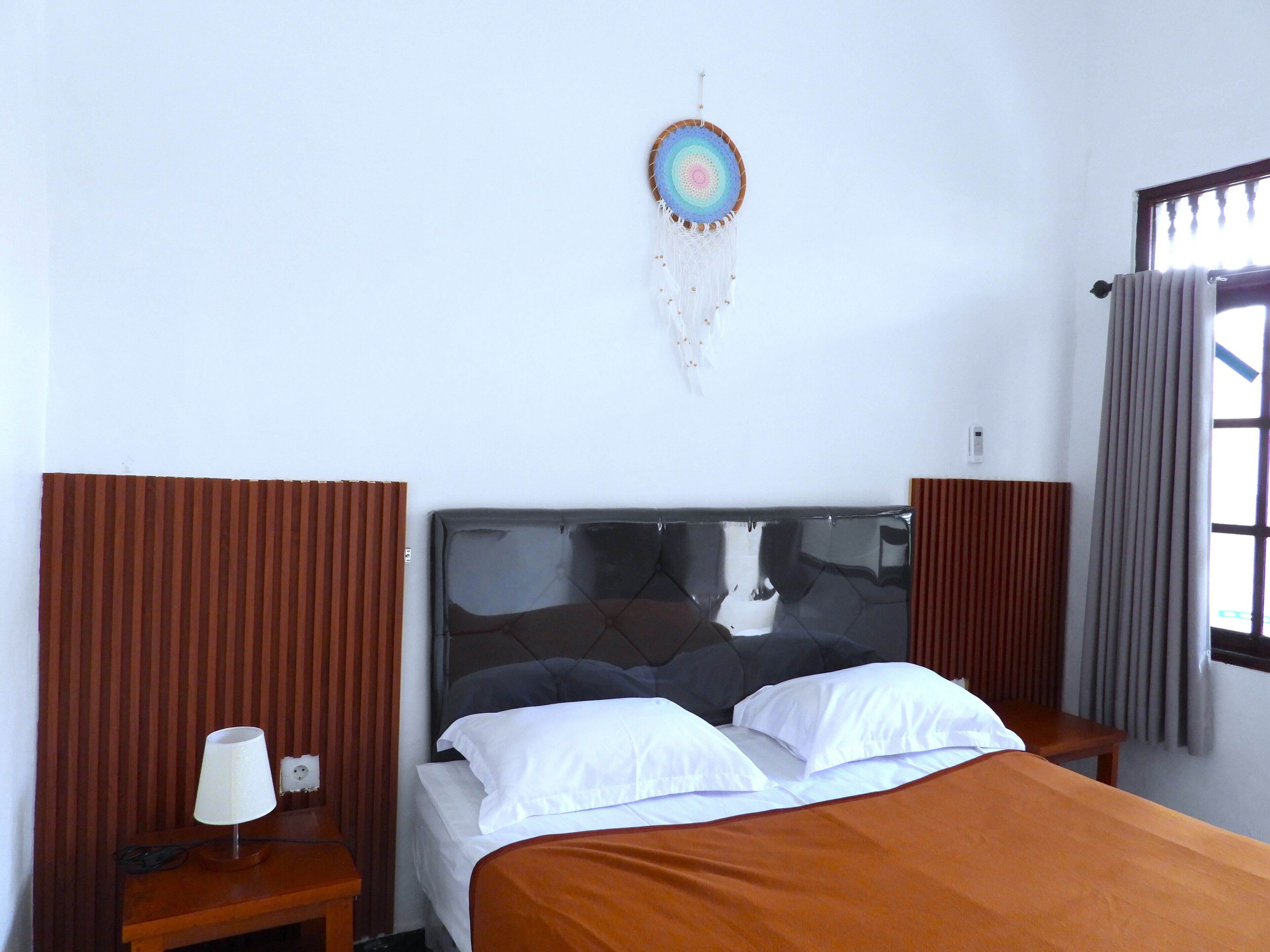 Kamar Double, Bebas Asap Rokok, pemandangan kebun | Kedap suara dan Wi-Fi gratis