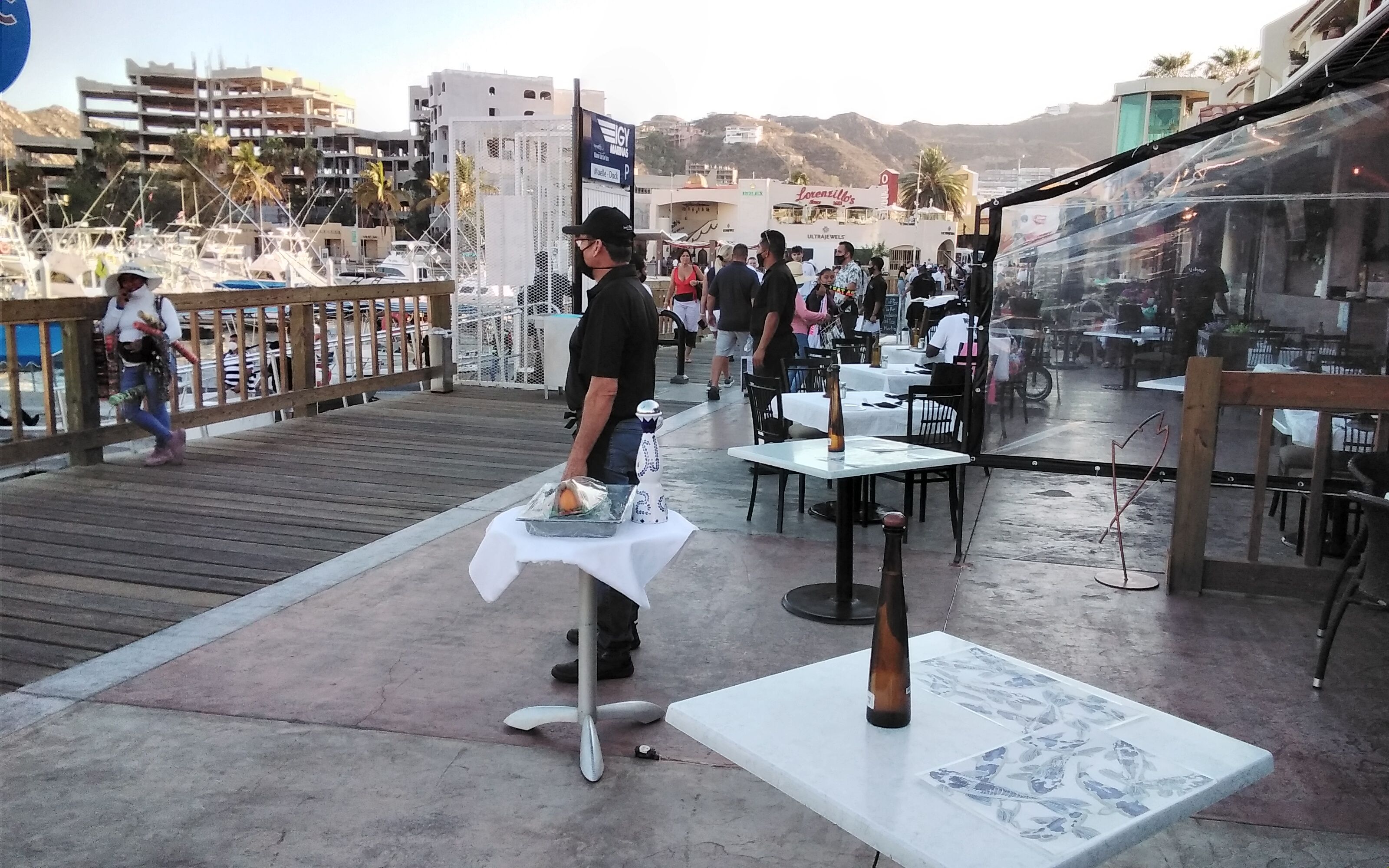 야외 식당