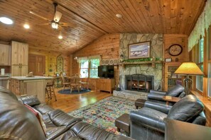 تلفزيون، مدفأة