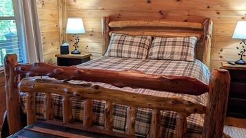 Each bed is outfitted with freshly laundered linens and sumptuously soft pillows, promising a night of deep and restful sleep.