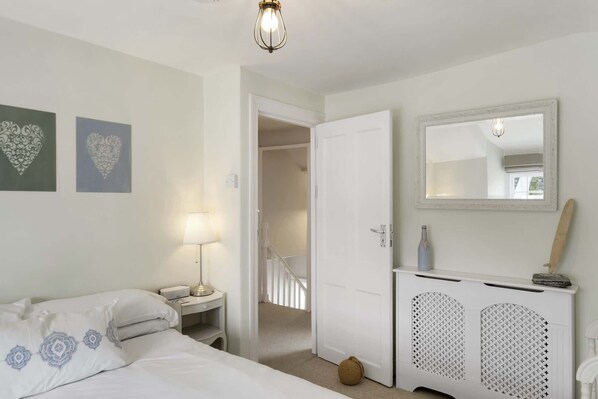 3 bedrooms, iron/ironing board, travel cot, WiFi