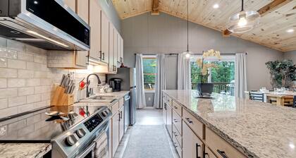 Waterfront Family Escape w/ Hot Tub and Game Room