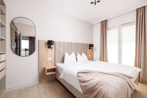 Suite | Sistema de insonorización, wifi gratis, ropa de cama