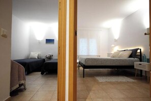 2 habitaciones, tabla de planchar con plancha y wifi gratis
