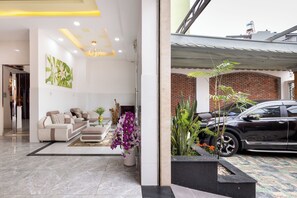 Façade de l’hébergement