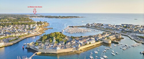 Face à l'océan, accès direct à la plage 
La maison des dunes Promotion printemps