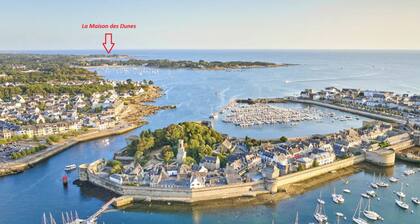 Face à l'océan, accÚs direct à la plage
La maison des dunes Promotion printemps