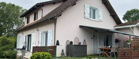 Façade de l’hébergement