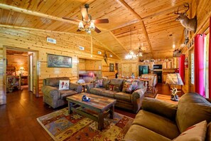 TV connectée, cheminée