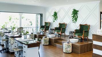 Behandelingskamers voor koppels, lichaamsbehandelingen, aromatherapie