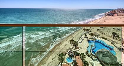 Ocean Wrap Around Oceanfront Balcony at Tessoro