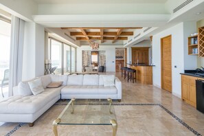 Interior - Ocean Wrap Around Oceanfront Balcony at Tessoro (Las Conchas)