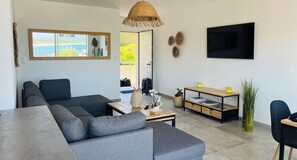 Living area - Location Porticcio (Grosseto-Prugna)