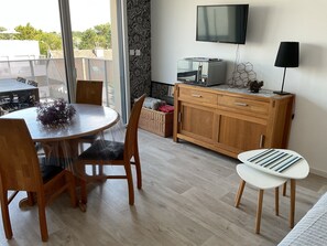Dining - Appartement T2 Cabine en Résidence, 4 Personnes (Fort-Mahon-Plage)