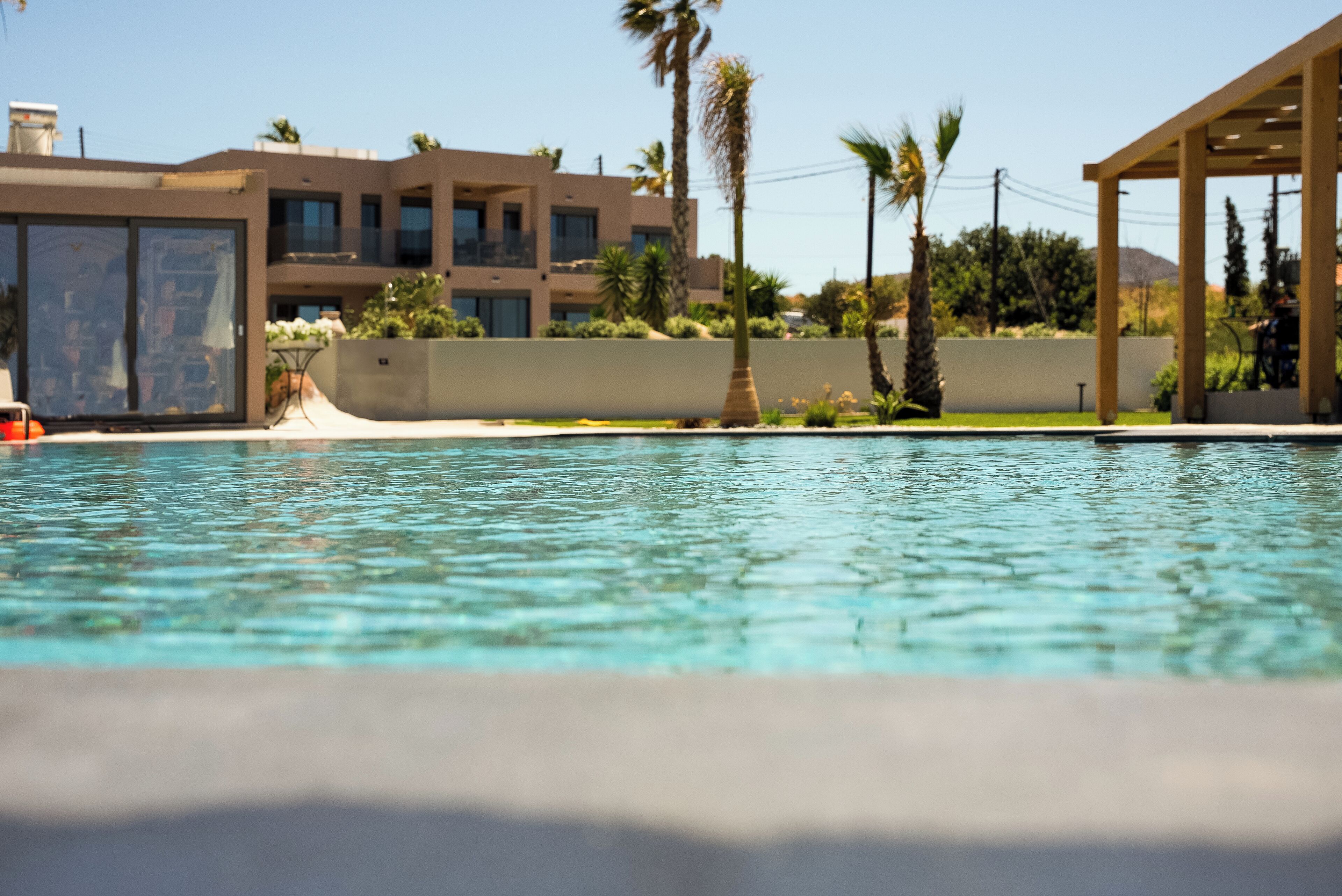 Seasonal outdoor pool