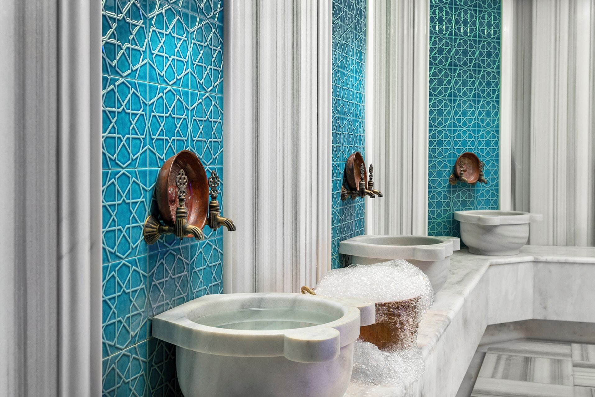 Salas de tratamiento para parejas, sauna y baño de vapor 