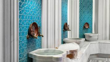 Salas de tratamiento para parejas, sauna y baño de vapor