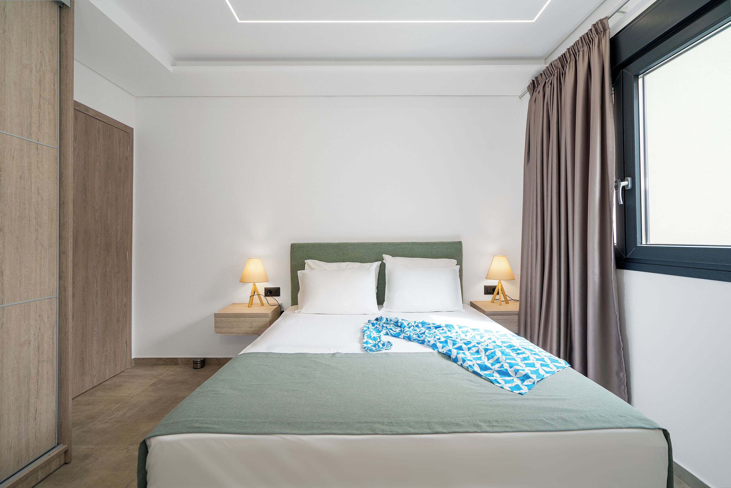 2 bedrooms, iron/ironing board, free WiFi, bed sheets