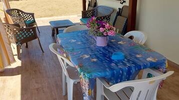 Opções para refeição ao ar livre