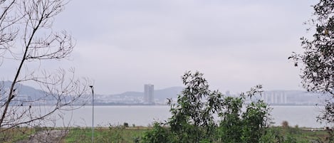 Vue depuis l’hébergement