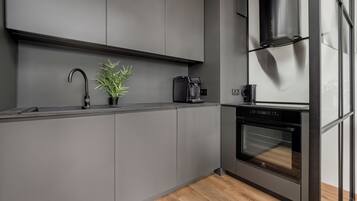 Apartment, 1 Bedroom, Balcony | Private kitchen