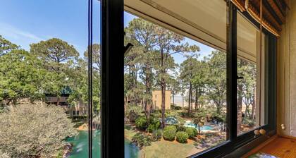 Walk to Beach: Hilton Head Condo w/ Water Views