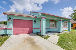 Façade de l’hébergement