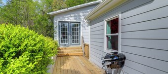 Deck & Views: Secluded Retreat in Fairview!