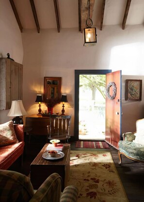 Televisión, chimenea