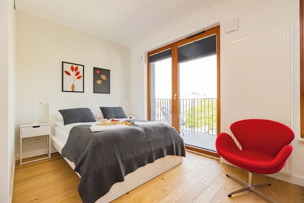 Appartement Ville | 1 chambre, rideaux occultants, fer et planche à repasser, Wi-Fi gratuit