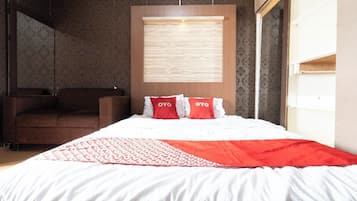 Kamar Double Standar | Seprai linen