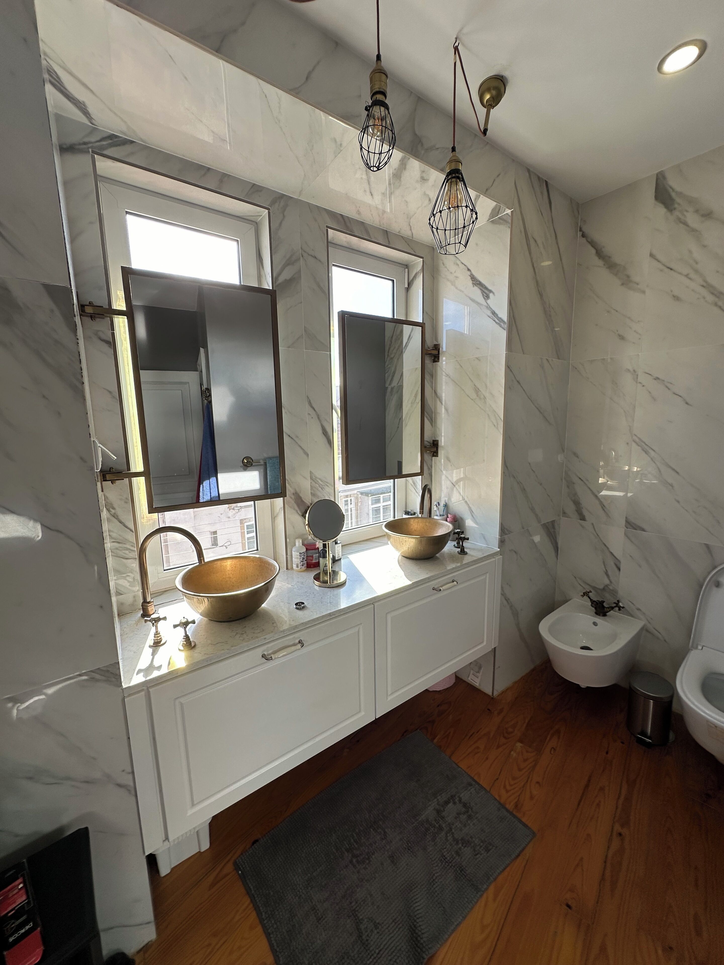 Towels, toilet paper