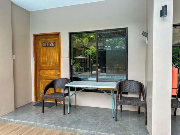Terraza o patio