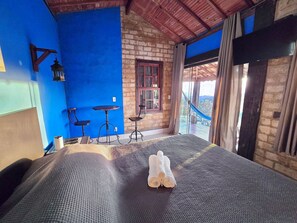 Chalet | 1 kamar tidur, ruang kerja ramah laptop, Wi-Fi gratis, dan seprai linen