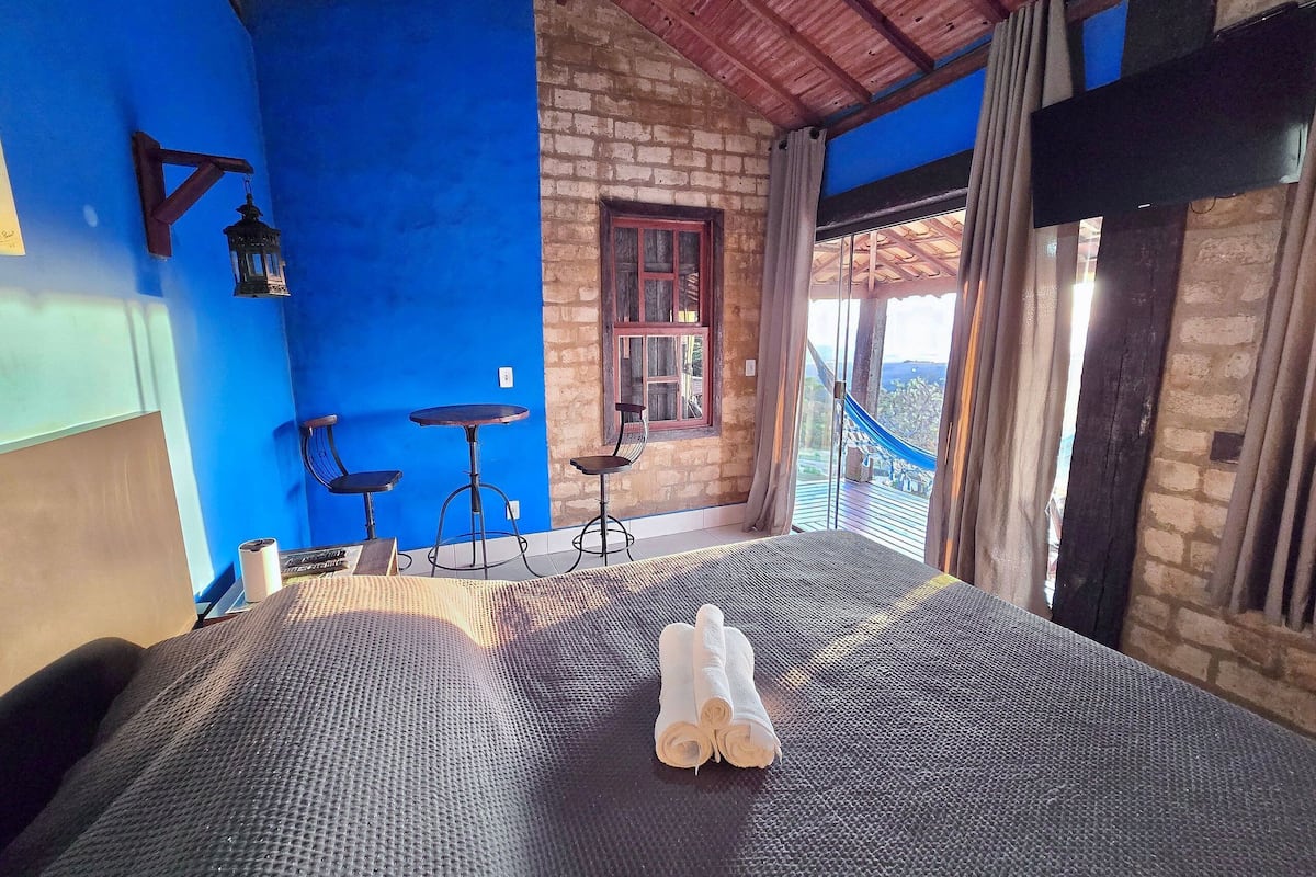 Chalet | 1 dormitorio, espacio para trabajar con un portátil, wifi gratis