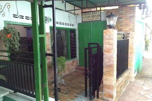 Entrada de la propiedad