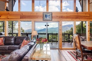 Chalet, Multiple Bedrooms | Living area | Smart TV - Smoky Mountain High 8 Bedroom Chalet by RedAwning (Gatlinburg)