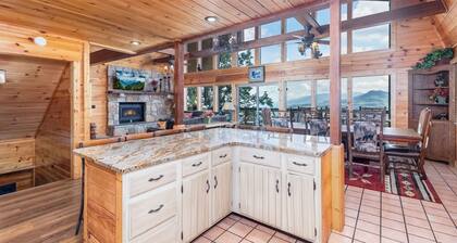 Smoky Mountain High 8 Bedroom Chalet by RedAwning