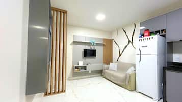 Smart TV, aparelho de som