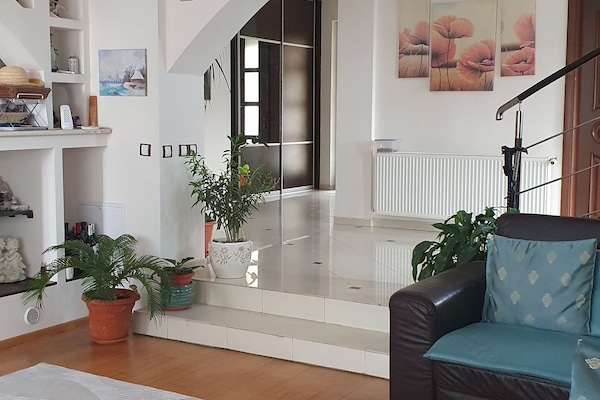 Villa living shared space