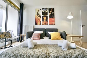 Wi-Fi de cortesia, roupa de cama