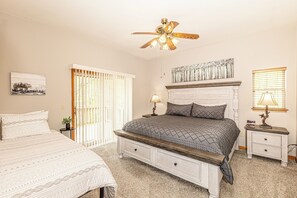 3 bedrooms, iron/ironing board, WiFi, bed sheets