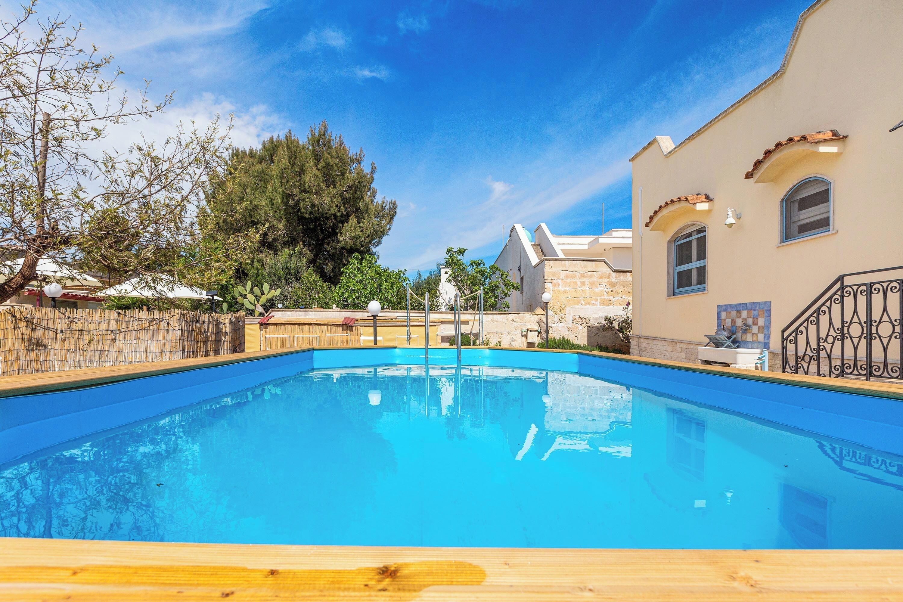 Seasonal outdoor pool